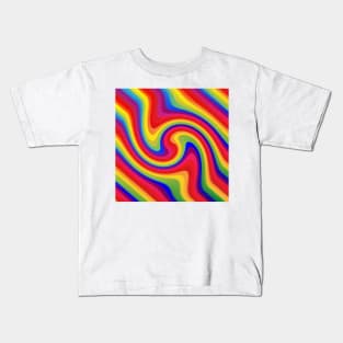 Fuzzy Waves Kids T-Shirt